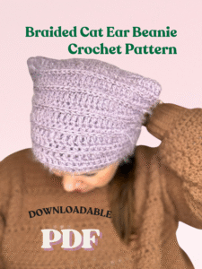 etsy cat ear beanie images